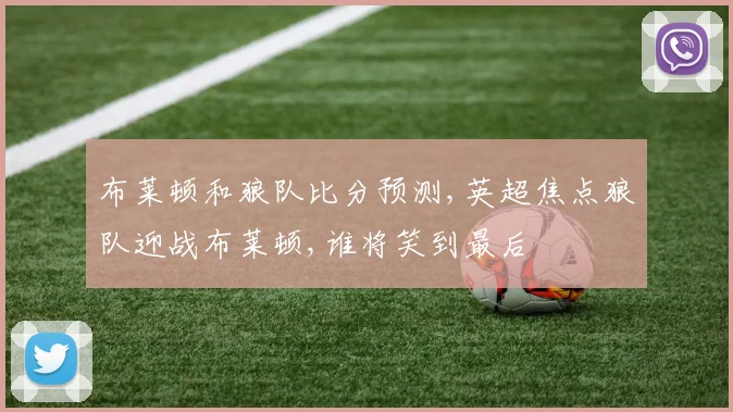 布莱顿和狼队比分预测,英超焦点狼队迎战布莱顿,谁将笑到最后
